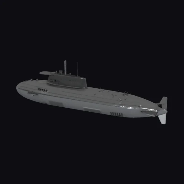 Military Submarine Vessel