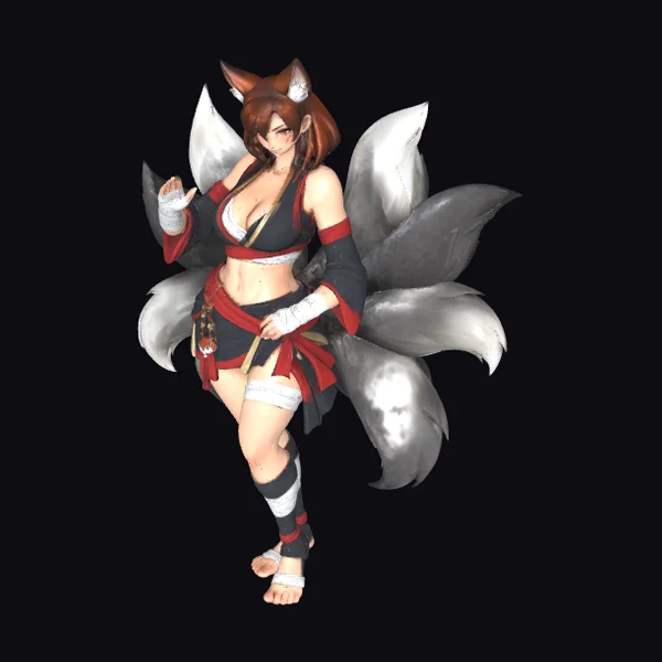 Fox Warrior Maiden