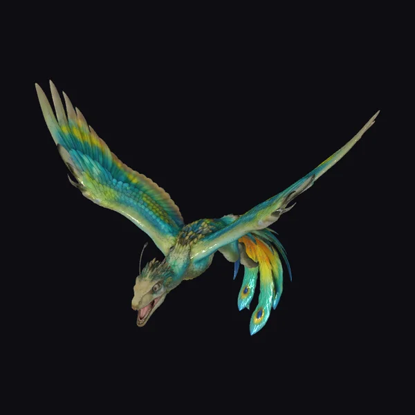 Flying Dinosaur Creature