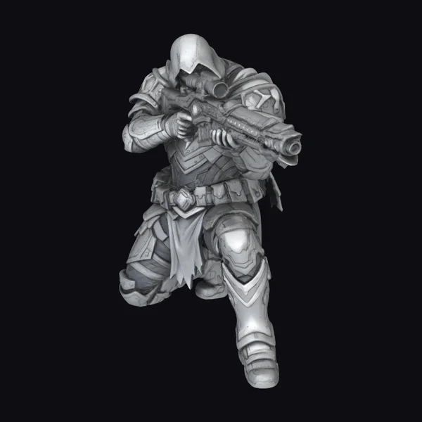 Armored Sniper Figure