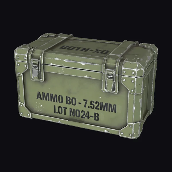 Military Ammo Storage Box