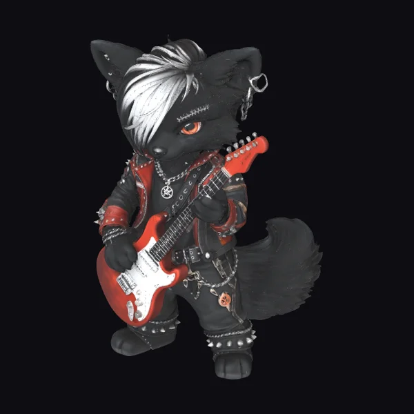Punk Fox Guitarist