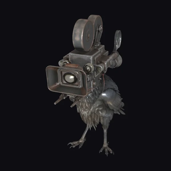 Steampunk Crow Filmmaker
