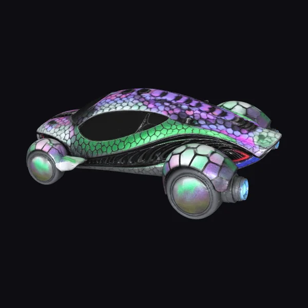 Iridescent Space Vehicle