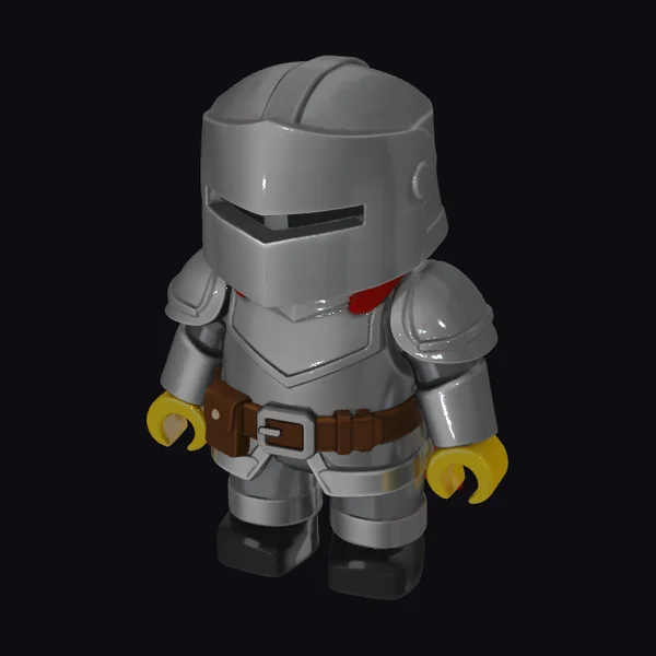 Armored Miniature Figure