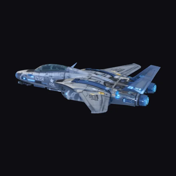 Futuristic Fighter Jet