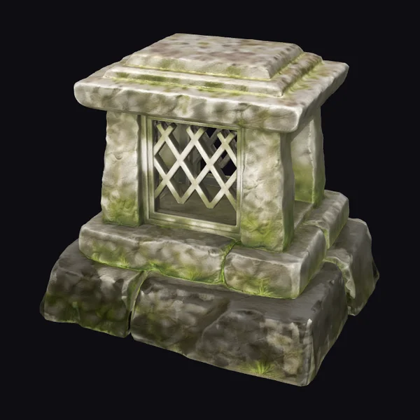 Mossy Stone Shrine