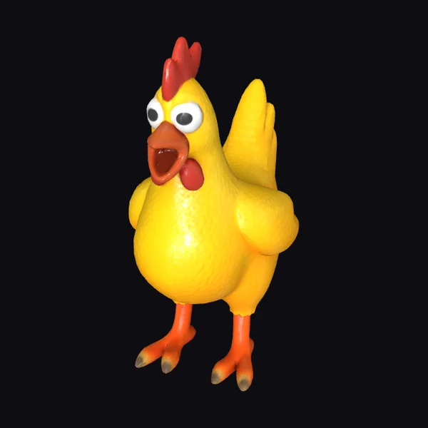 Rubber Chicken Figurine