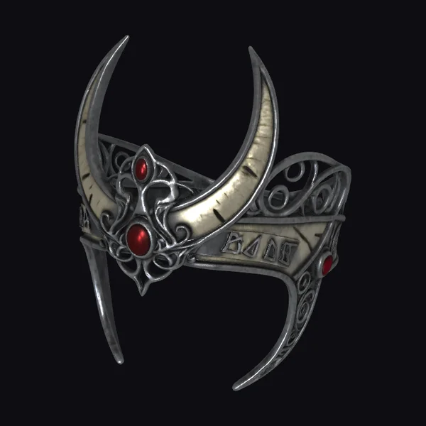 Crescent Moon Headpiece