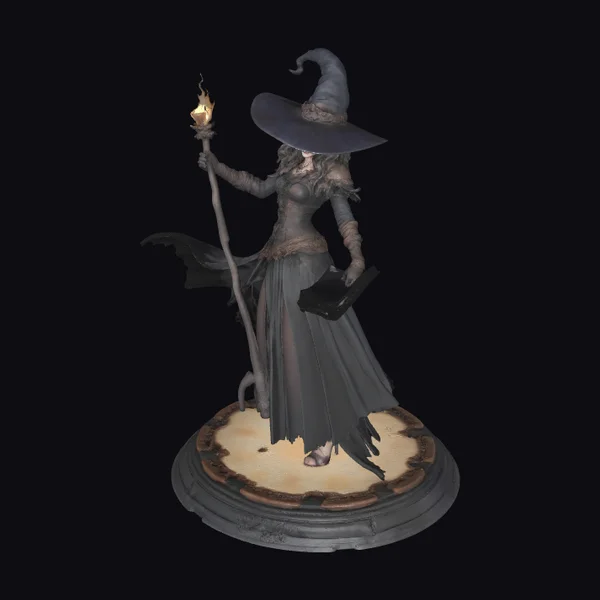 Moonlit Sorceress Figurine