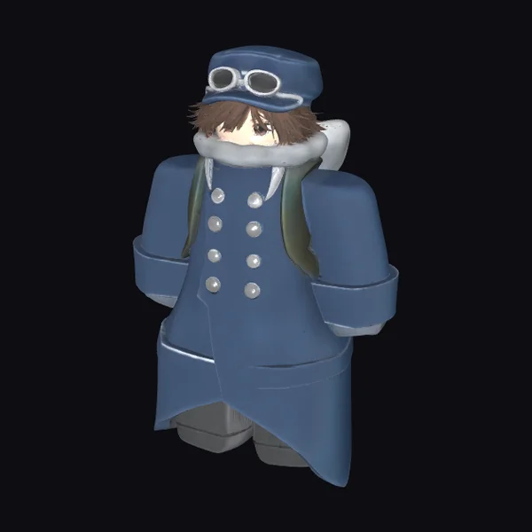 Cartoon Winter Explorer Character