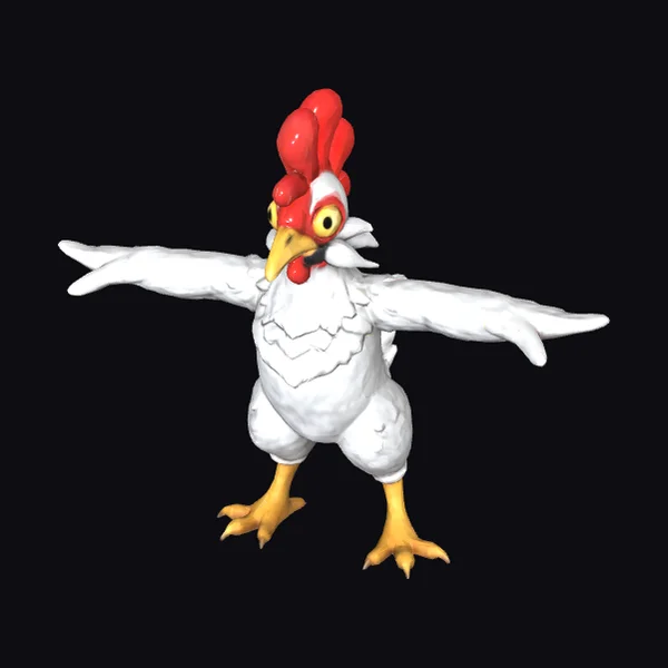 White Chicken T-Pose