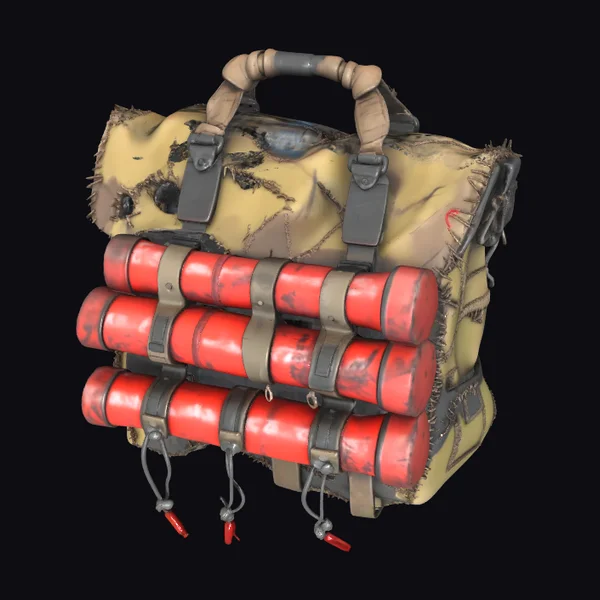 Tactical Red Charge Pack