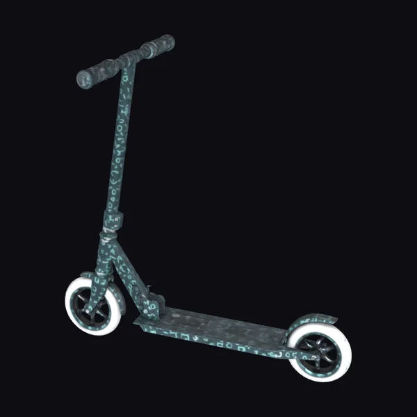 Crimson Kick Scooter