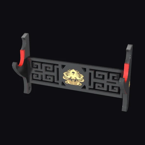 Dragon Sword Wall Mount