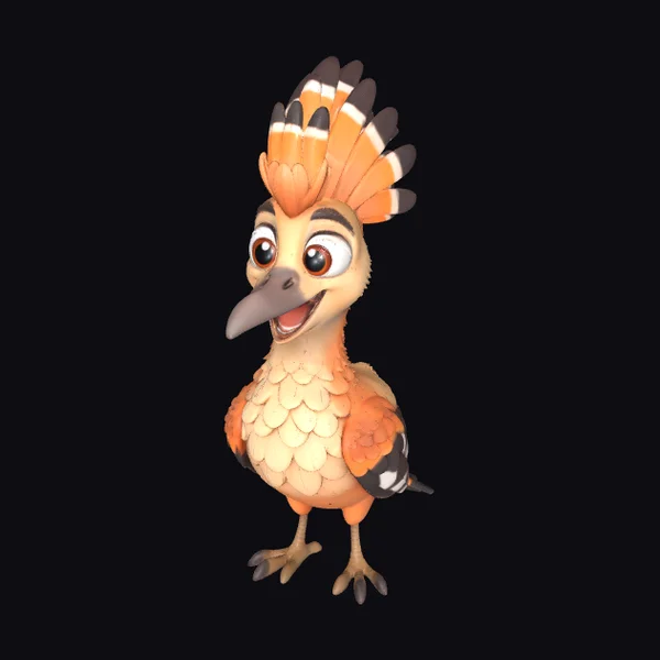Cartoon Bird Character