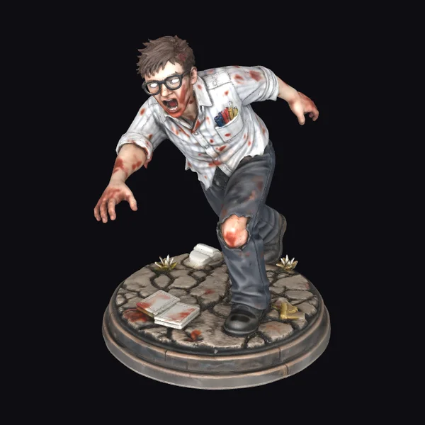 Bloody Office Worker Zombie