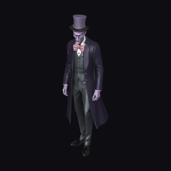 Purple Vampire Gentleman