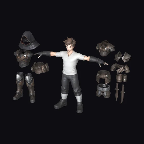 RPG Adventurer Gear Set