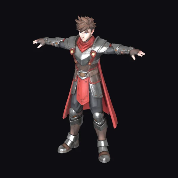 Young Knight T Pose