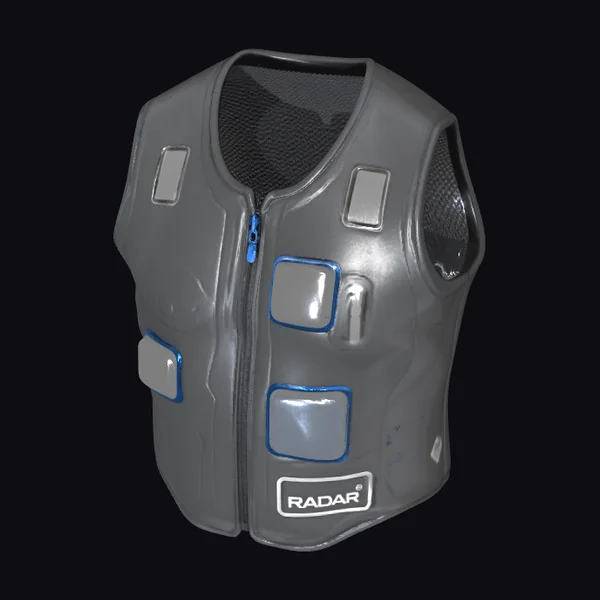 Gray Radar Smart Vest