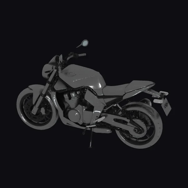 Gray Motorcycle