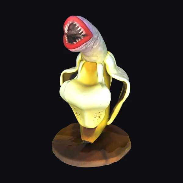 Banana Shark Creature
