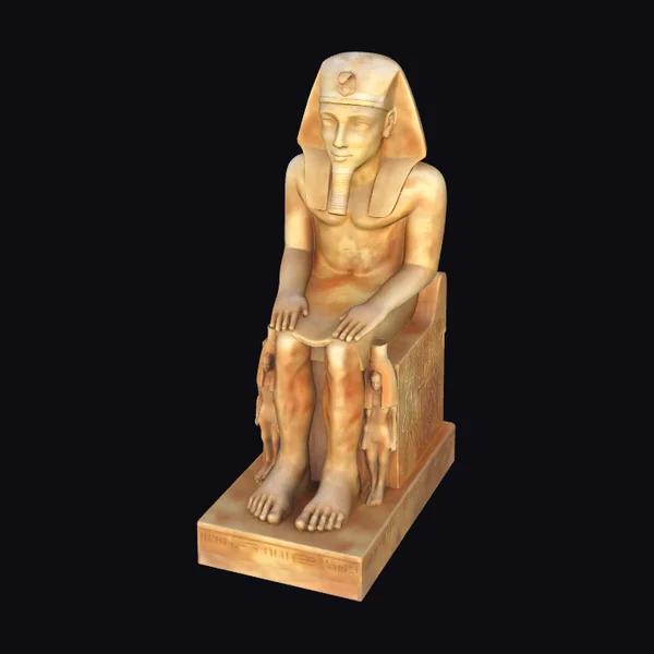 Ancient Egyptian Pharaoh Statue