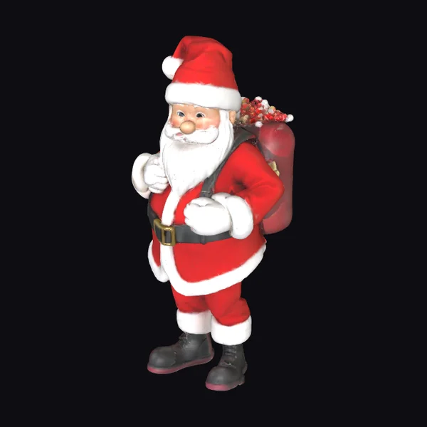Santa Claus with Sack