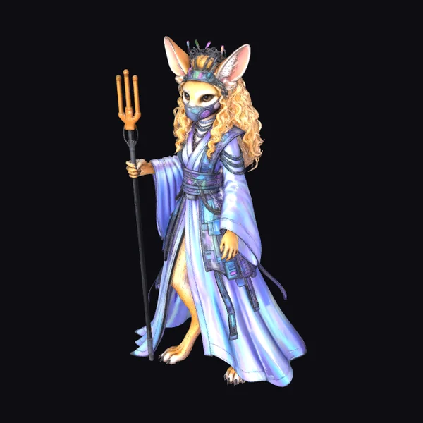 Techno Canine Sorceress