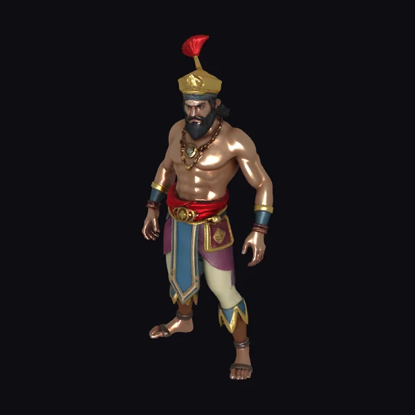 Ancient Warrior King