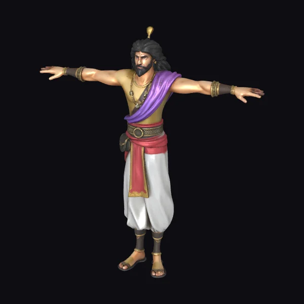 Ancient Bearded Warrior