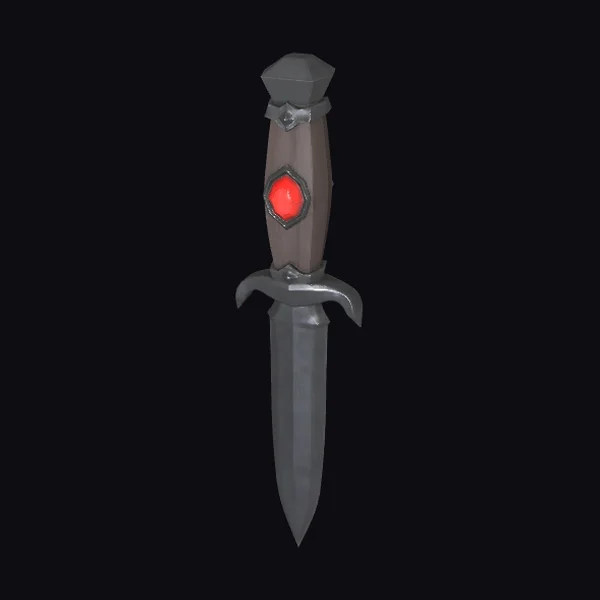 Crimson Jewel Dagger