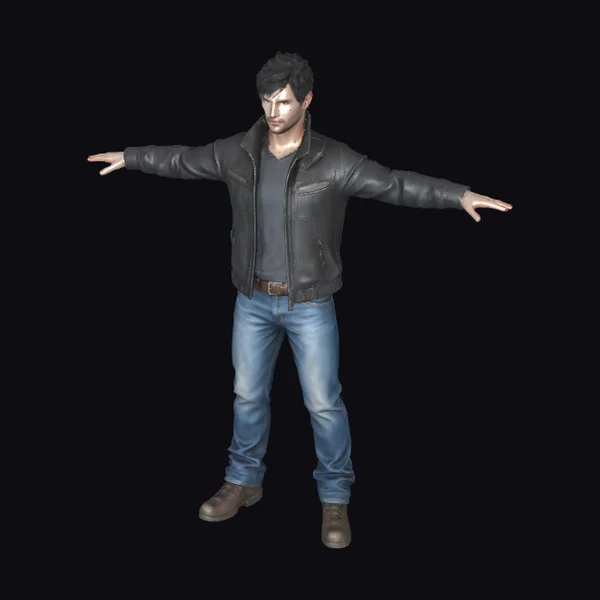 Man in T-Pose Outfit