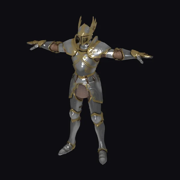 Golden Knight Armor