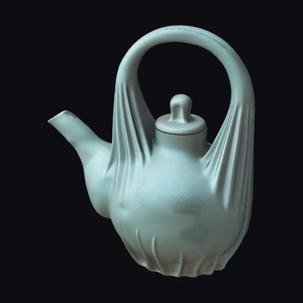 Draped Teapot