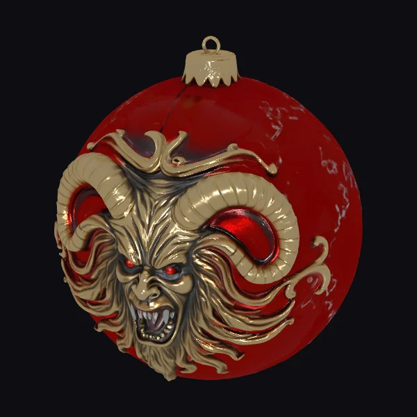 Krampus Christmas Ornament