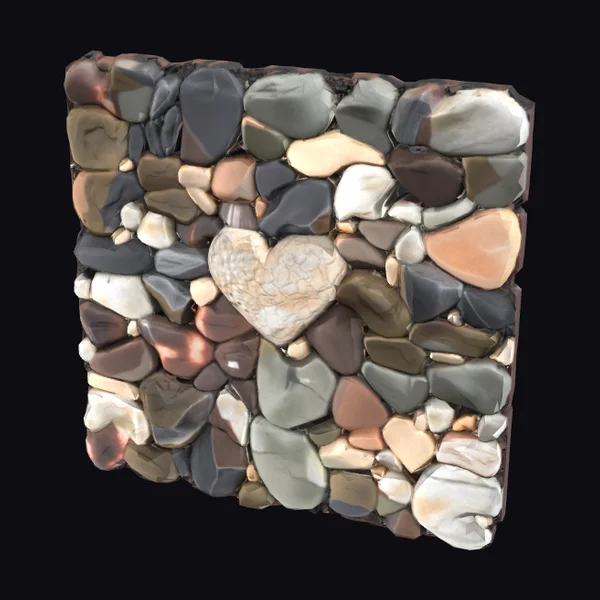 Stony Heart Mosaic