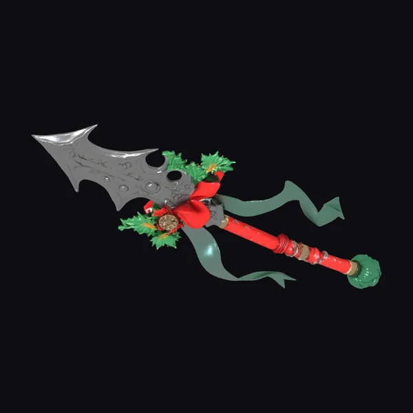 Christmas Battle Axe Decoration