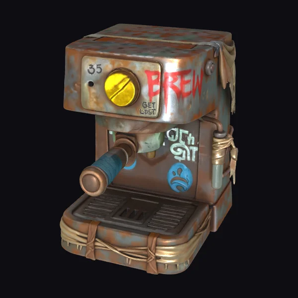 Rusty Espresso Machine
