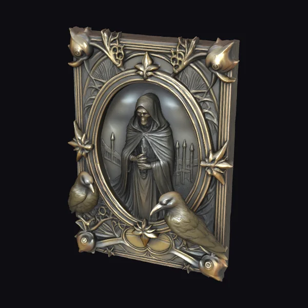 Gothic Skeleton Portrait