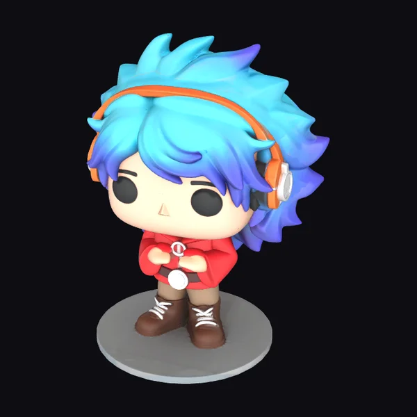 Cartoon Character Figurine