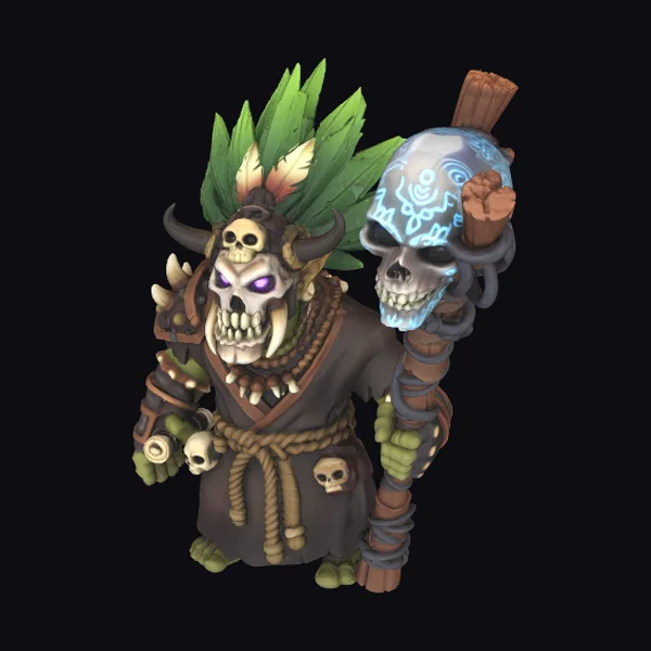 Shamanic Skull Warrior