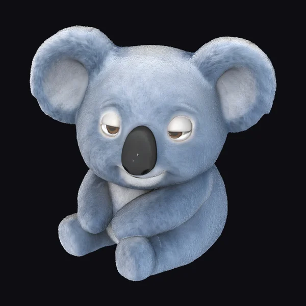 Cute Blue Koala Bear