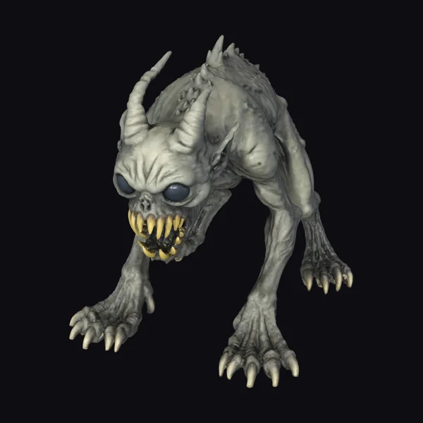 Gray Horror Creature