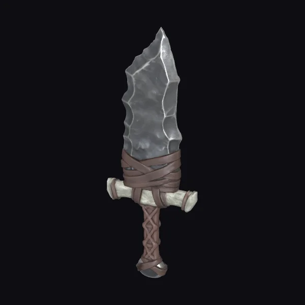 Medieval Stone Sword