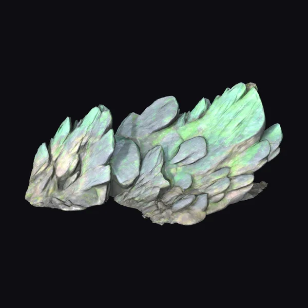 Iridescent Crystal Formation