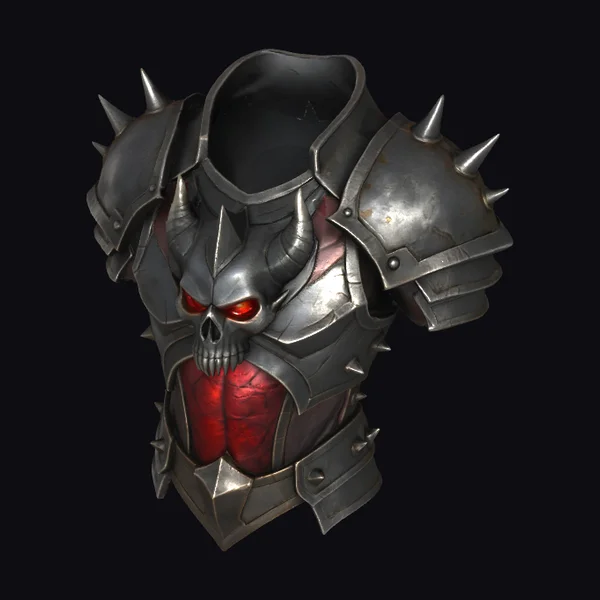 Spiked Metal Torso Armor