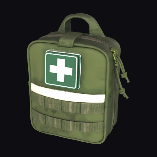 Green First Aid Kit