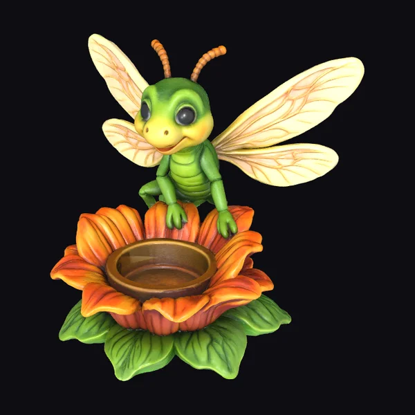 Dragonfly Tea Light Holder